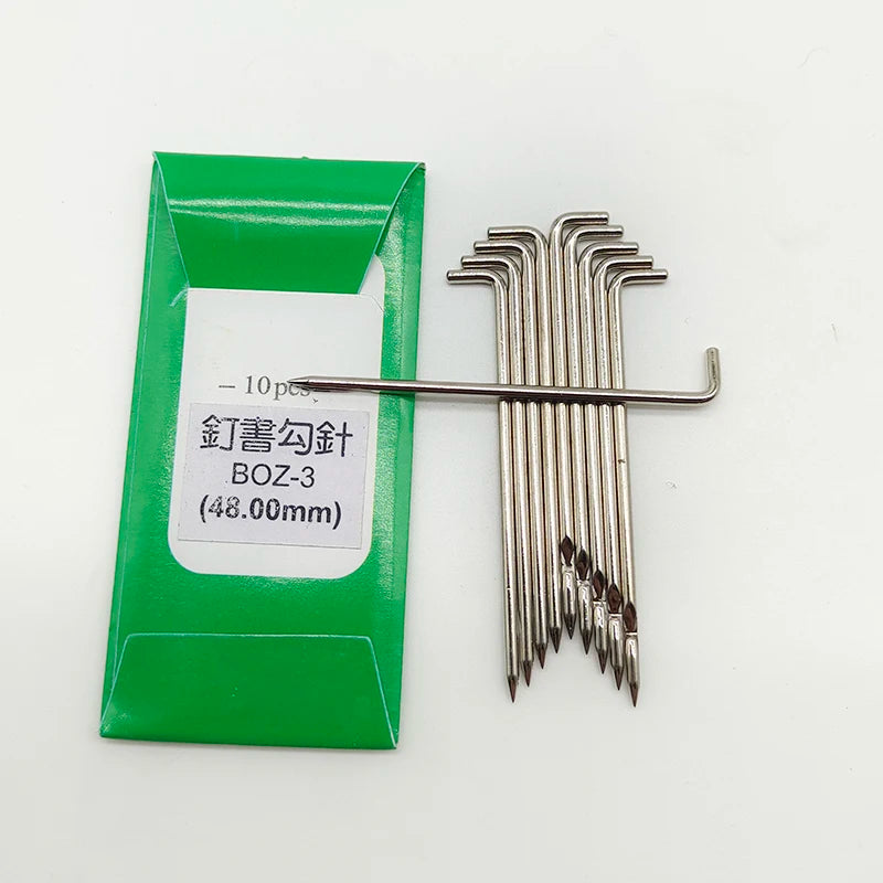 Bookbinding Sewing Puncher Needle  BOZ-3 Book Sewing Thread Parts BOZ-3  L=48mm