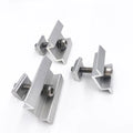 Hot Sales Solar Related Products Aluminum Solar Panel Fixing Middle Clip Mid Clamp for Solar Panel Mount