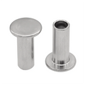Metric Round Head Semi-hollow Rivet Nail Skating Shoes Rivet Domed Semi Tubular Hollow Rivet 10 X 8mm