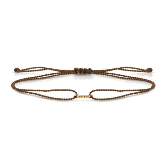 Inspire Jewelry  Handmade Stainless Steel Bitsy Rope Cord Stainless Steel Gold Silver Diamond Trendy Fashion for Unisex