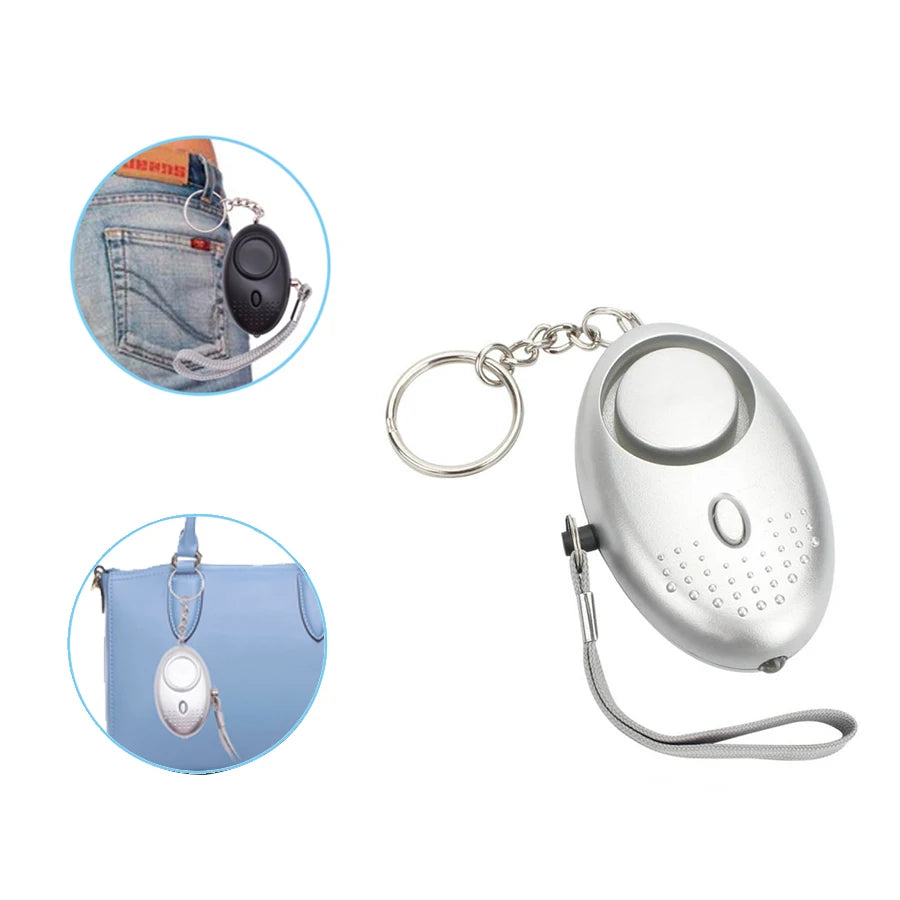 Cheap Price Emergency Wolf Alarm Security Personal Alarm Device With Keychain Super Loud Volume Alarm