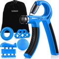 FDFIT Hand Gripper Set Strength Trainer Counting Forearm Strengthener Workout Kit 5 Packs Adjustable Resistance Hand Grip Streng