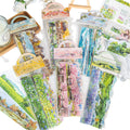 10pcs/pack PET Sticker Pack Plants and Nature Series Natural Landscaping Handbook DIY Decoration Stickers