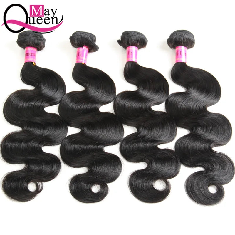 Wholesale Hair Bundle 10A Grade 100% Human Hair Body Wave Natural Color Virgin Brazilian Hair Bundles