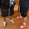 OEM Shorts Long Drawstring Drop Shipping FOG Stock Men Cargo Short Sweat Pants