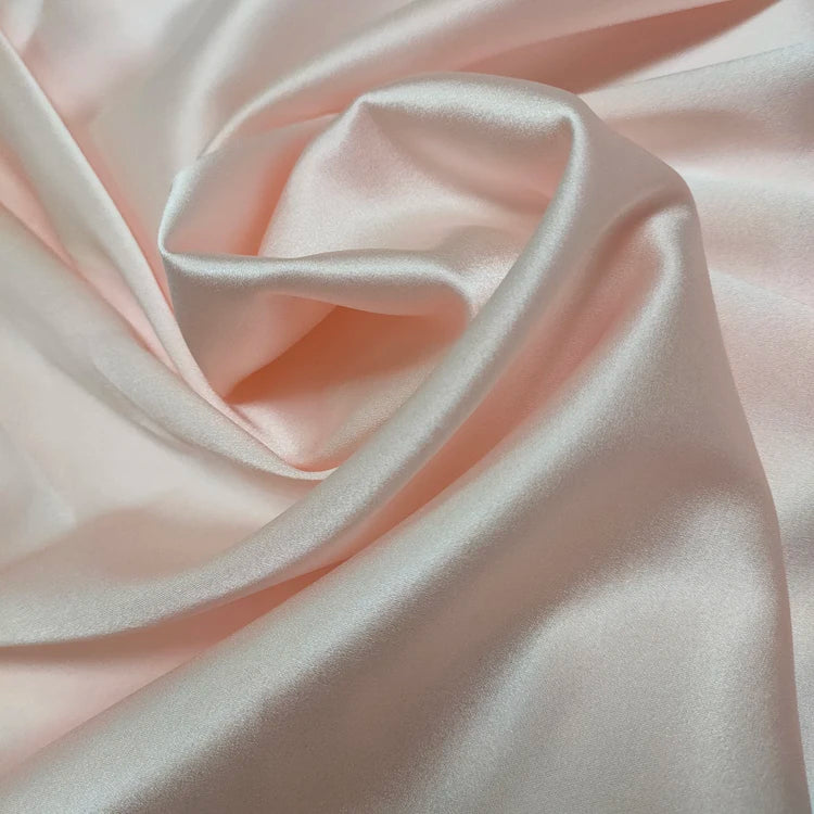 Wholesale 16mm Silk Stretch Fabric 93% Silk 7% Spandex Fabric for Wedding Party Accept Customized