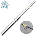Top Quality 2.8m 3m 3.2m 3.3m 2 3 Sections Super Hard Carbon Popper Distance Throwing Rod for Boat Fishing