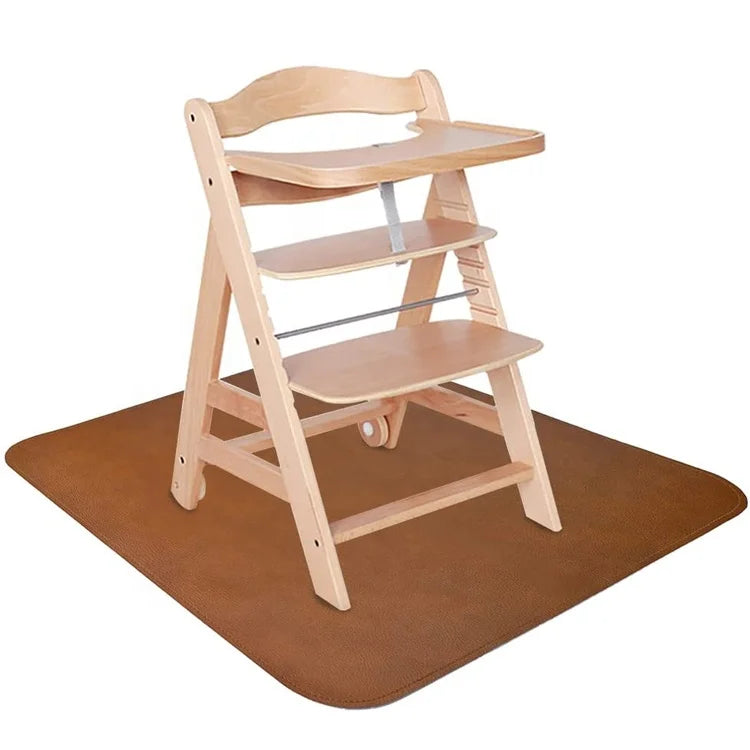 Portable Reusable Waterproof Outdoor Picnic Blanket Living Room Vegan Leather High Chair Splash Mat