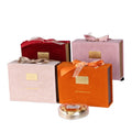 Custom New Material Cardboard Luxury Velvet Wedding Companion Gift Box Gift Box Packaging Recyclable with Ribbon Processing