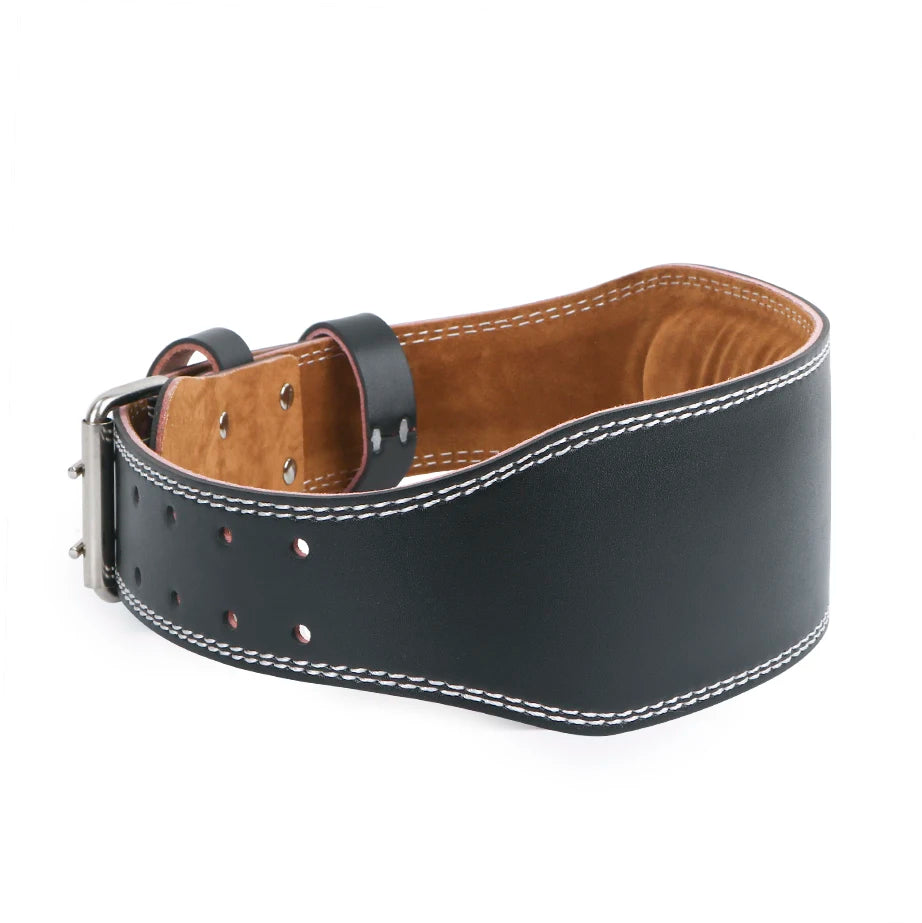 Customized Fitness Weightlifting Belt for Squatting Hard Pull Weight Lifting PU Leather Weight Belts
