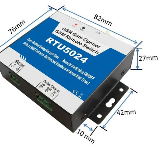 RTU5024 GSM Gate Opener Gsm Access Control Gsm Automatic Relay Switch