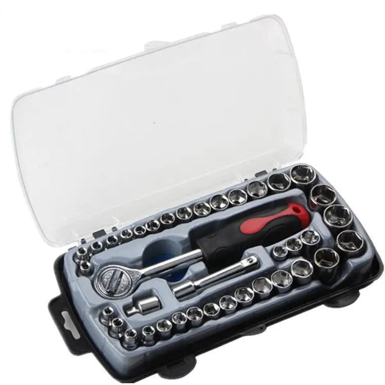 Auto Repair Kit 40-piece Family Kit 25x14x5cm Black Kit OEM Custom Packaging Size LOGO