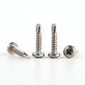 OBM DIN Cross Recessed Round Head Self-drilling Tapping Screws Oval Machine Screw DIN7504N Stainless Steel OEM ODM M6 Brass