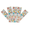 Custom Printed Cute Vinyl Waterproof Kiss Cut Stickers Glossy Plastic Adhesive Paper Carton Labels for Candle Packaging