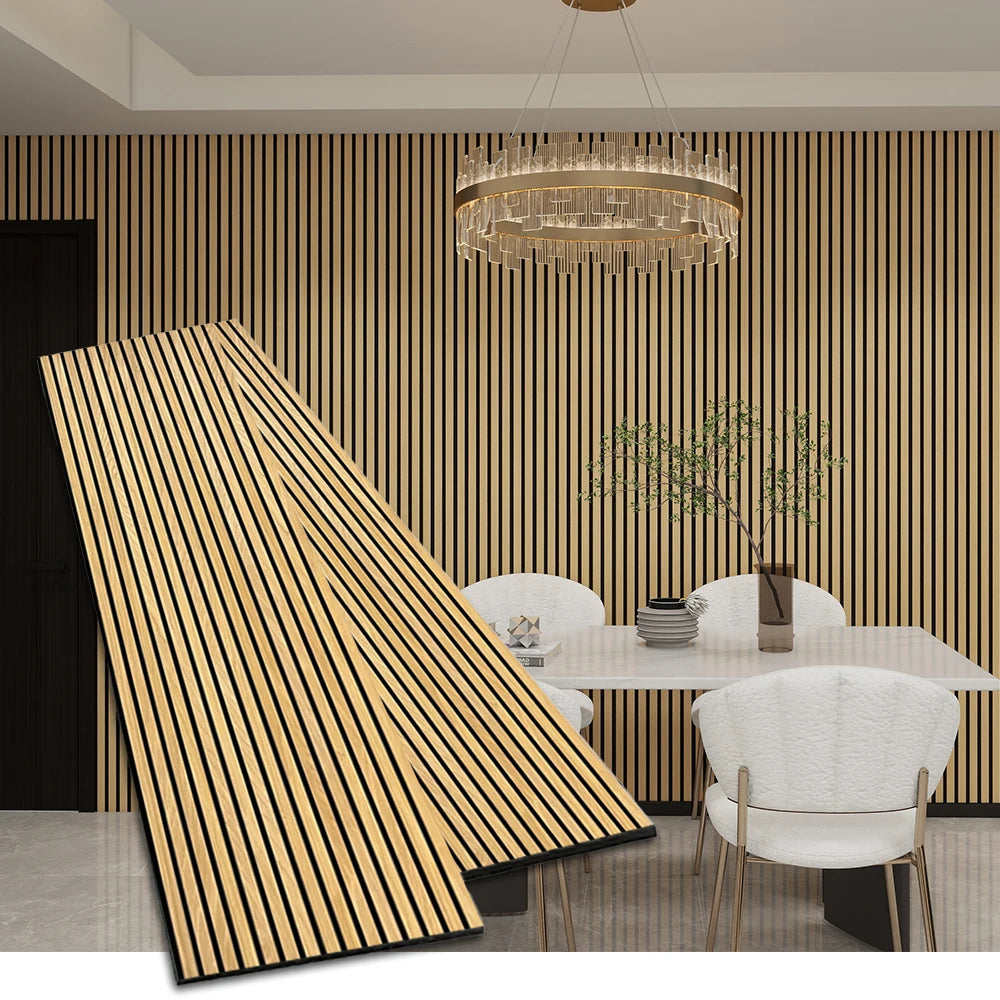 Best Selling Acoustic Wall Wood Panel 3d Model Design Acoustic Panel Wood for Hotel Wooden Slat Acoustic Panel for Office Decor