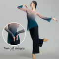 Classical Dance Dress Female Gradual Flowing Gauze Chinese Practice Body Rhyme Xianqi Blouse Performance Costume Ancient Style