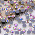 CJ Round Crystal Flat Back High Quality Loose Fashion Hot Fix Rhinestones for Garment Shoes & Bags Sizes SS4 SS6 SS8