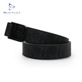 Blu Flut Fashion Leather Black Men Belts Custom Logo Buckle Belt Manufacturer Belt for Men