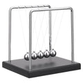 QLKUNLA Plated Steel Balls Newton's Cradle Pendulum Home Office Desktop Decor Physics Science Gift