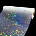 Factory Wholesale Moisture Proof BOPP Thermal Lamination Film Roll Shattered Glass Design for Grocery Supermarket 200m Length