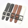 Maxtank Pd201 17mm Genuine Leather Watch Strap with Pin Buckle