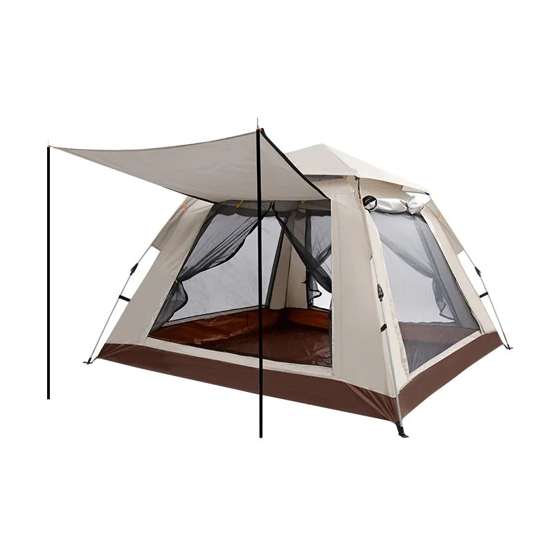 Portable Automatic Oxford Fabric Tent for Outdoor Camping Quick-Opening Hiking & Park Use Family Tent for 2-8 Persons