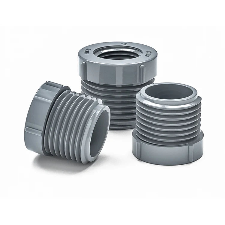 PVC Filling Core Outer Teeth to Inner Teeth Thread UPVC Fittings Pipe Fittings to Make up the Diameter-reducing Core Section