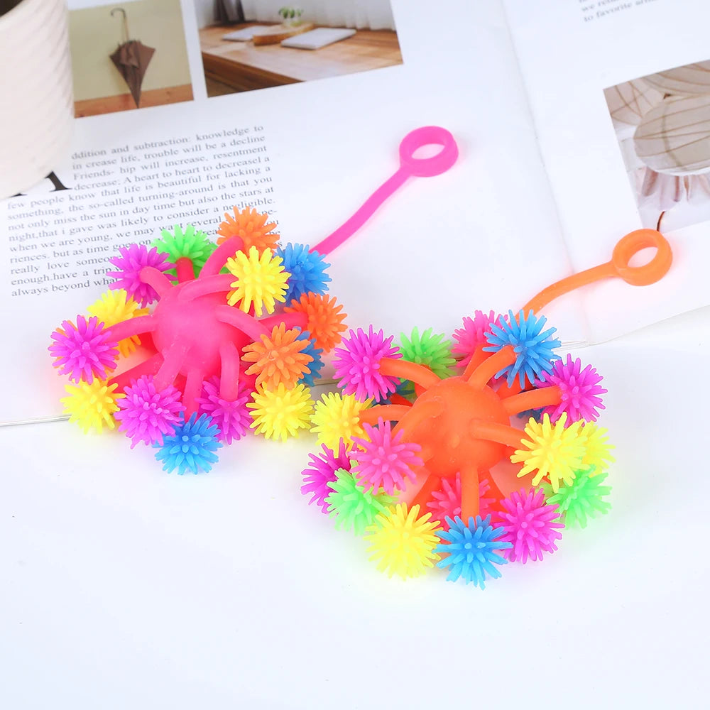 Kehui Factory-Promoted Puffer Ball Toy Anti-Pressure Luminous Snow Ball for Kids Parties for Ages 5-7 Years Made of Plastic