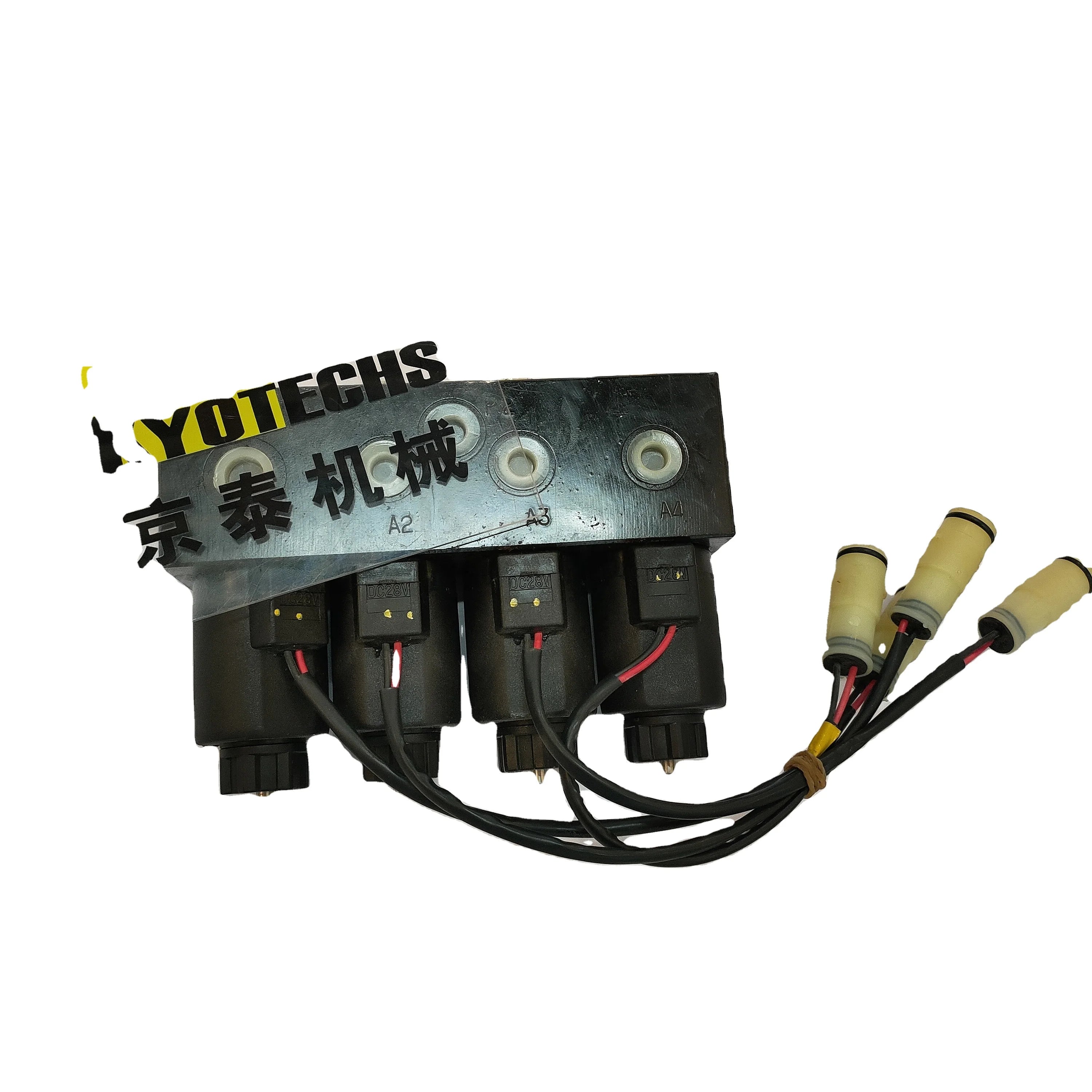 KYOTECHS EC210B EC240B EC160B EW145B EW130B CONSTRUCTION SOLENOID VALVE ASSEMBLY VOE 14526664 14526665 14559152 14534371