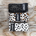 ZJFIT Camo Butt Resistance Bands Non-Slip Fabric Loop Training Elastic Fitness Bands Heavy Hip Circle Workout Exercise Bands