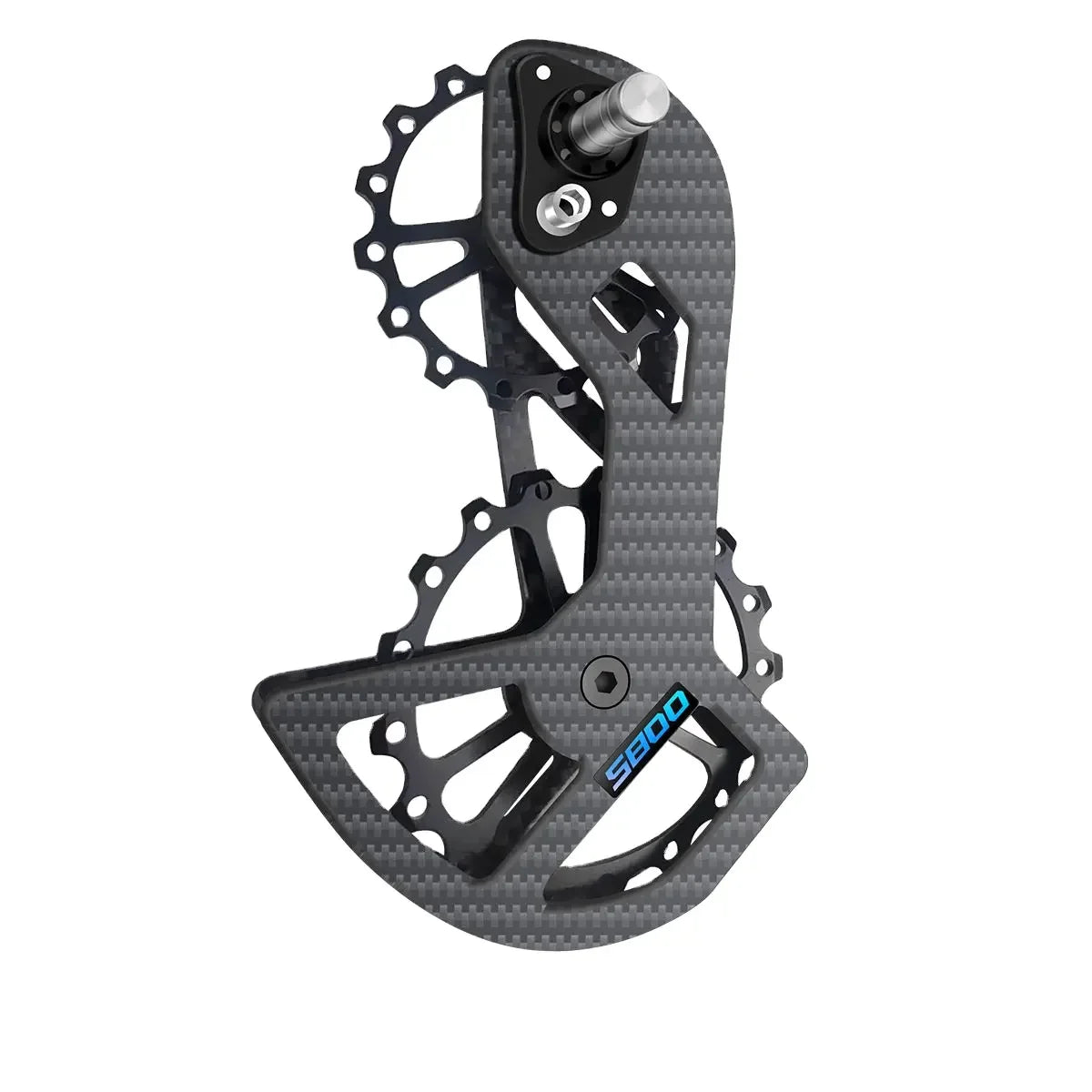 CYCLAMI Bike Derailleur 11 Speed 105/UT/5800/6800 Black Rear Ceramic Bearing Carbon Fiber Mountain Bike Rear Derailleur