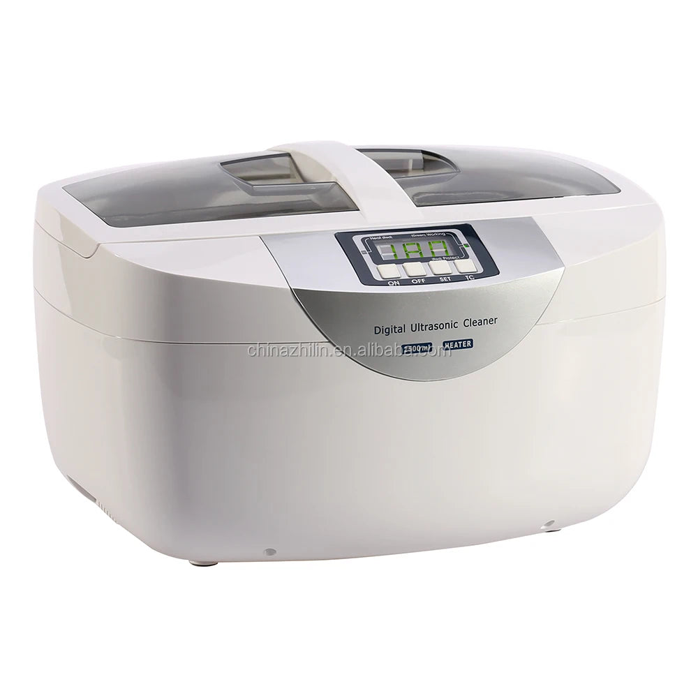 Portable Ultrasonic Cleaning Machine Digital Ultrasonic Washer Denture Mini Ultrasonic Cleaner