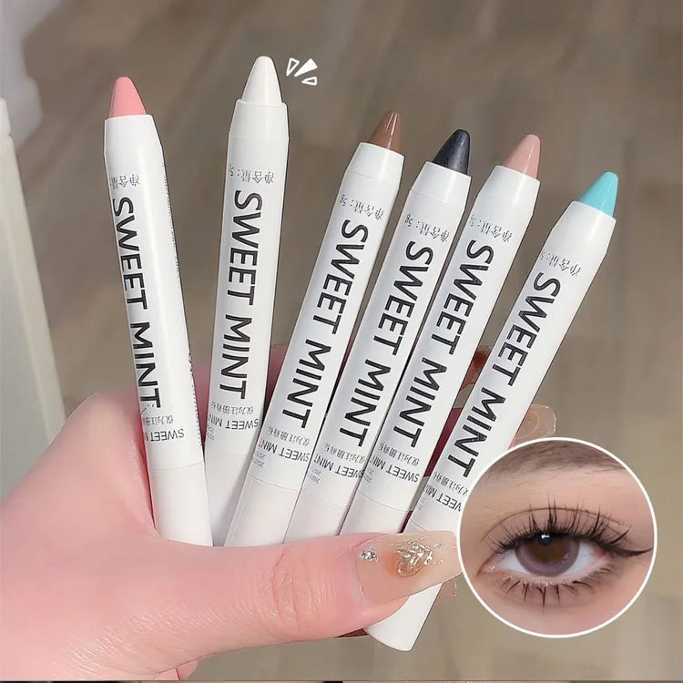 Lying Silkworm Highlighter Naturally Brightens Color Highlighter Pen Lying Silkworm