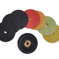 1 Set Factory  Wholesale 100mm 4 Inch Angle Grinder Concrete Marble Ceramic  Buffing Diamond Stone Floor Granite Polishing Pads
