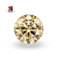 Baifu Jewelry Wholesale Price Loose Round Light champagne Moissanite