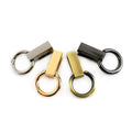 Meetee BF936 16x40mm Bag Hanging Pendant Handbag Hardware Accessories Alloy Screw Ring Clasp Side Clip Hanging Buckle