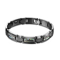 Simple Men's Titanium Steel Chain & Link Hiphop Style Wedding Anniversary Dropstick Bracelet