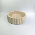 Decorative Natural Stone Marble Vessel Sink in Various Shapes for Modern Bathroom