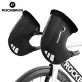 ROCKBROS Winter Cycling Gloves Motorcycle Handlebar Muff Cover Mittens Protective Heated Handlebar Mittens