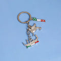 Creative VENEZIA Custom 3D Car & Backpack Pendant Metal Keychain Souvenir in Cartoony Style Made of Zinc Alloy for Travel