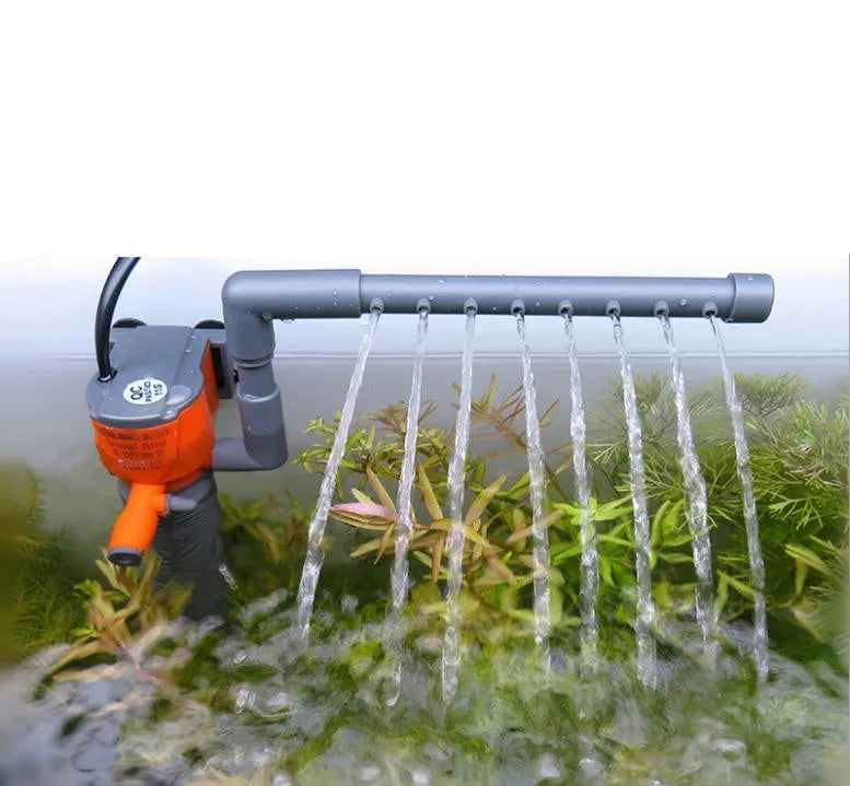 Small Fish Tank Aquarium Filter Three-In-One Built-In Submersible Pump Oxygenation Filter Pump