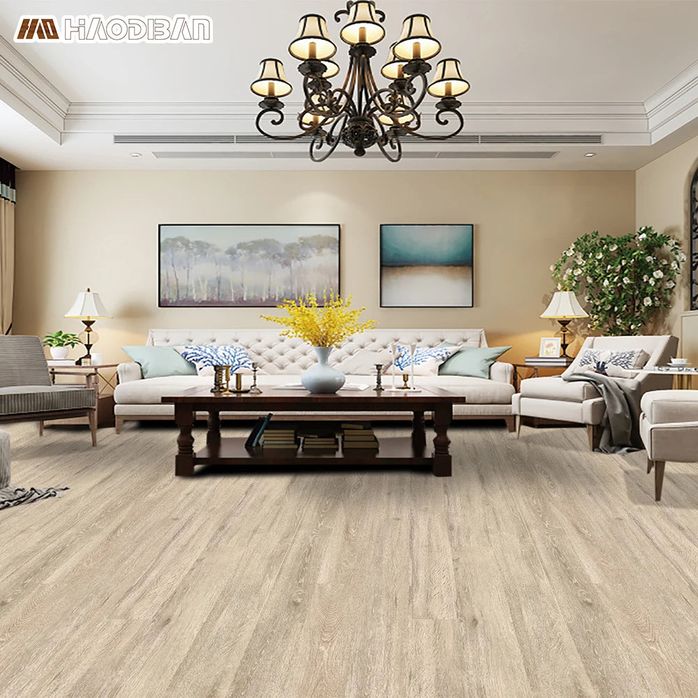 Indoor Kid Friendly 5 mm 4mm Vinyl SPC Click Flooring Tiles