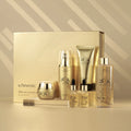 Private Label Organic Beauty Whitening Face Brightening Vitamin C Product Facial 24k Gold Anti-aging Cream Serum Skin Care Set (