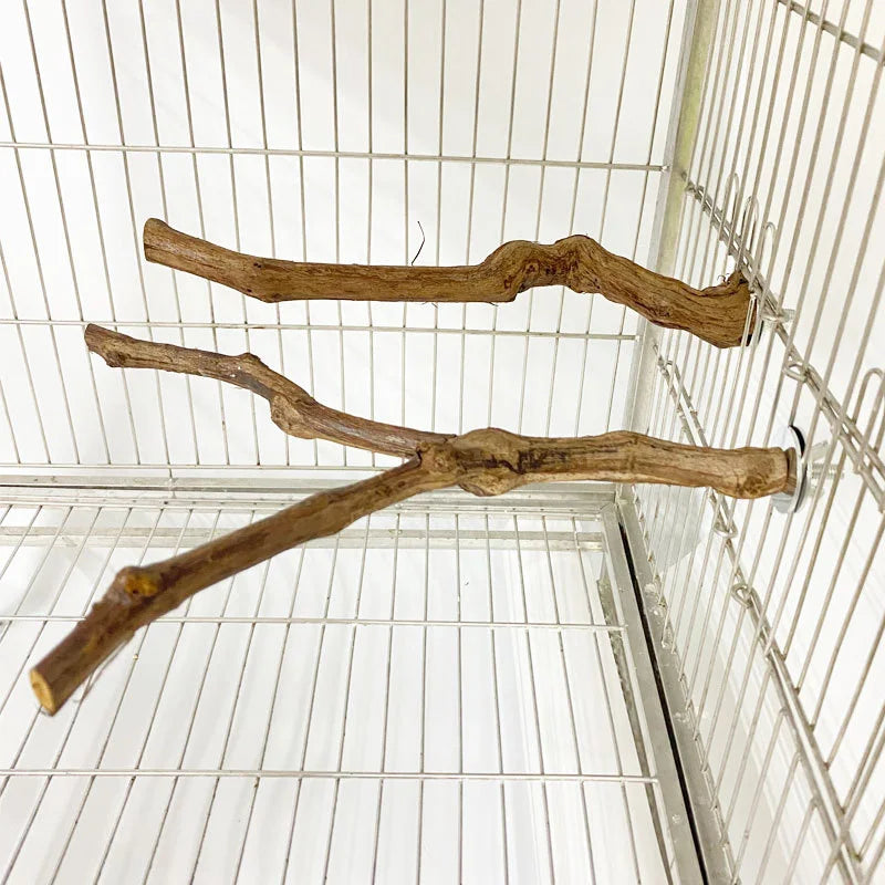 Bird Grape Wood Perch - Perch Stand Bird Perch Wood Popular Bird Cage Accessories Factory Direct Sales