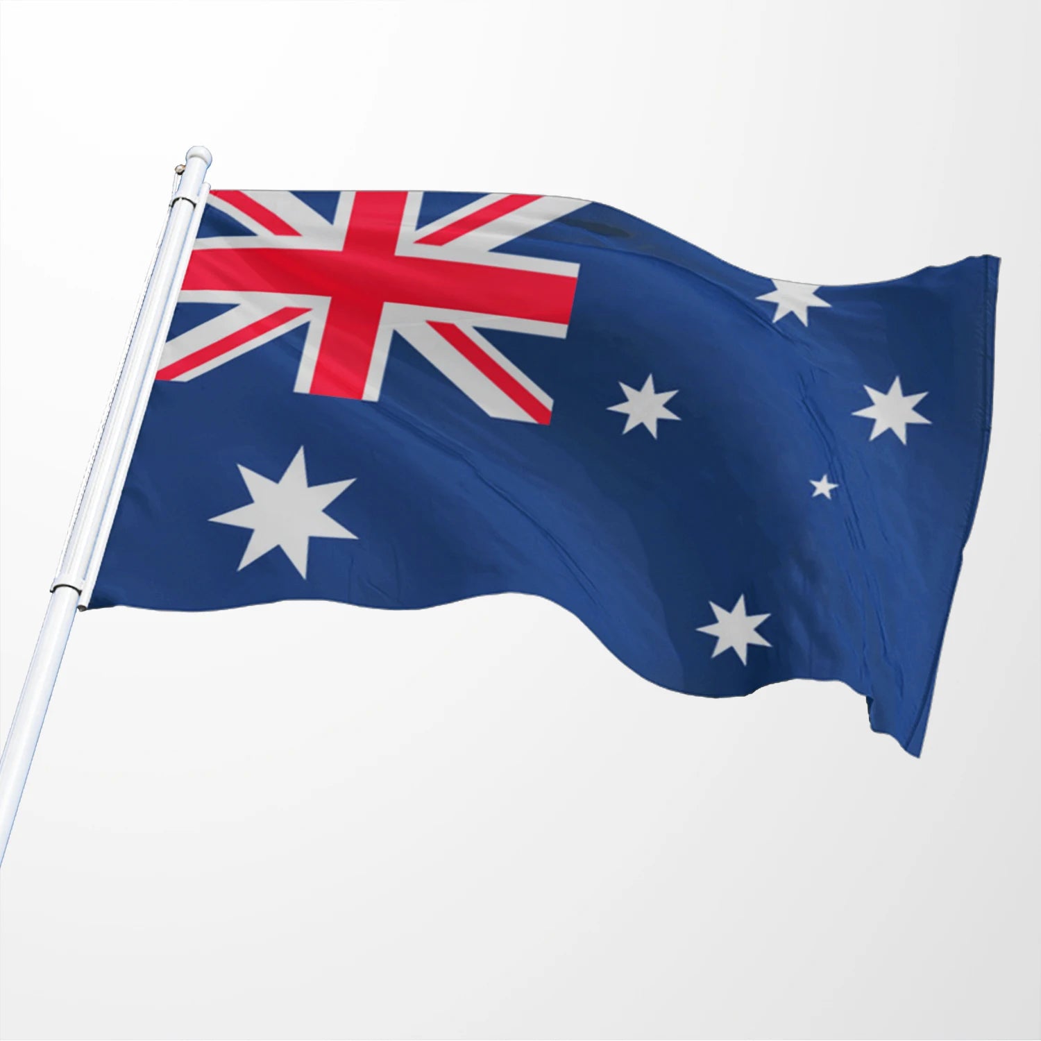 Promotional Product Factory Wholesale Cheap 3x5ft 100%Polyester Digital Printing for Sail Custom Australia Nautical Flag