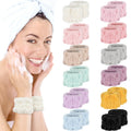 New Design Washband Microfiber Towel Scrunchies Spa Skin Care Wrist Bands for Washing Face