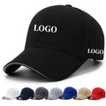 Customized Printed Logo Hard Top Polyester Baseball Cap Sun Protection Hat Casual and Versatile Suitable Men and Women