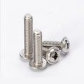 DIN967 Cross Pan Head Screws With Collar Phillips Wafer Head Button Head Screws Tek Screw