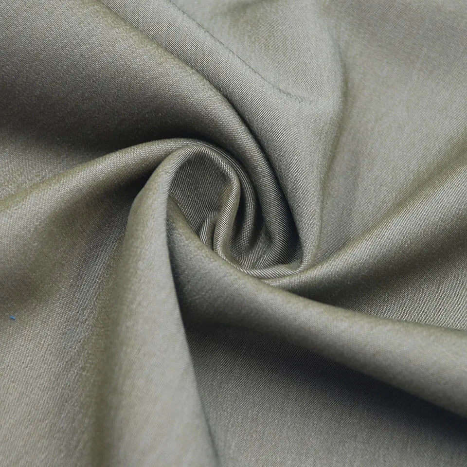 Summer Soft Touch Wholesale 160gsm Light Weight Imitation 70% Rayon 30% Poly Faux Denim Fabric for Women Suit