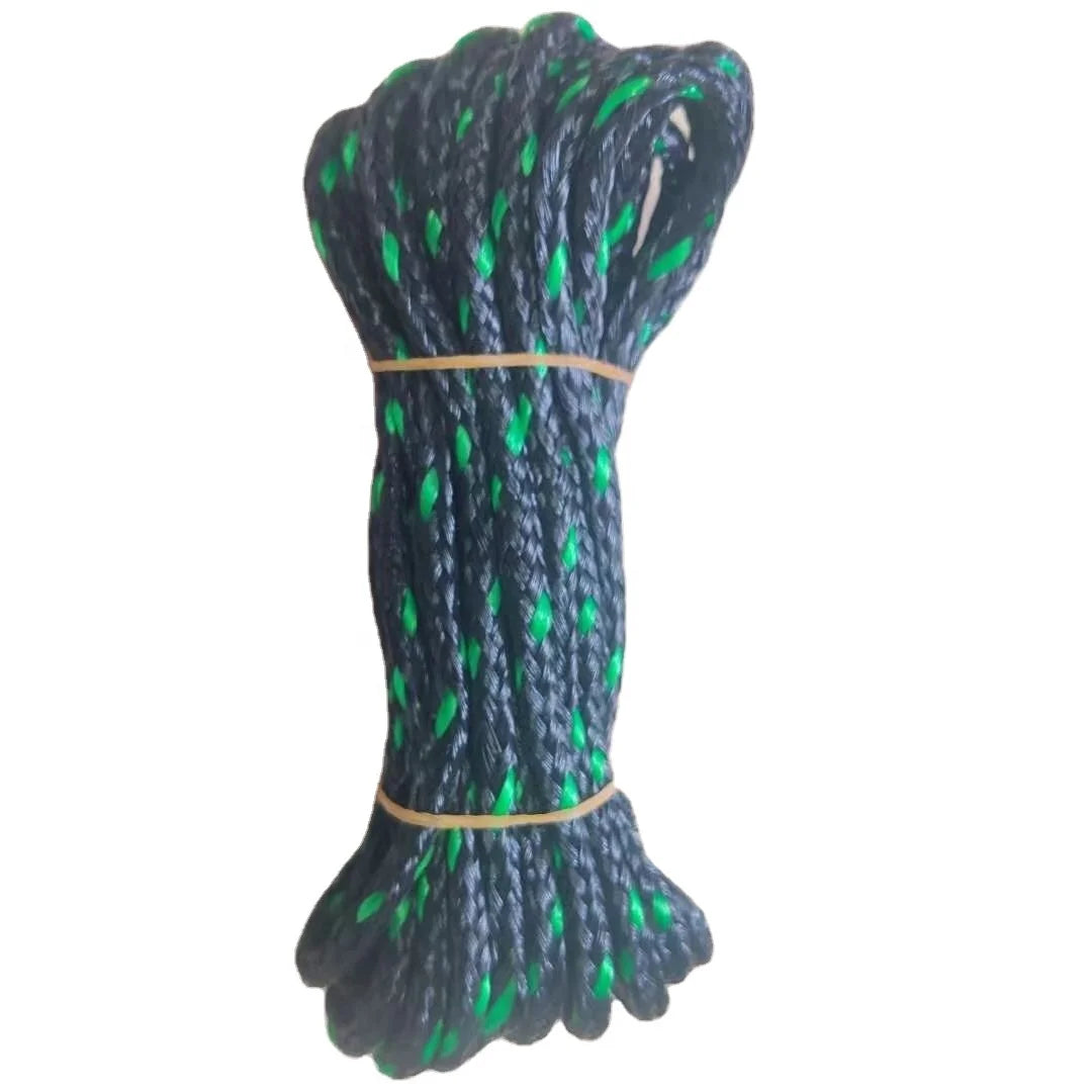 Hot Sale PE Monofilament Hollow Braided Rope Customized Color Diameter 1-30mm